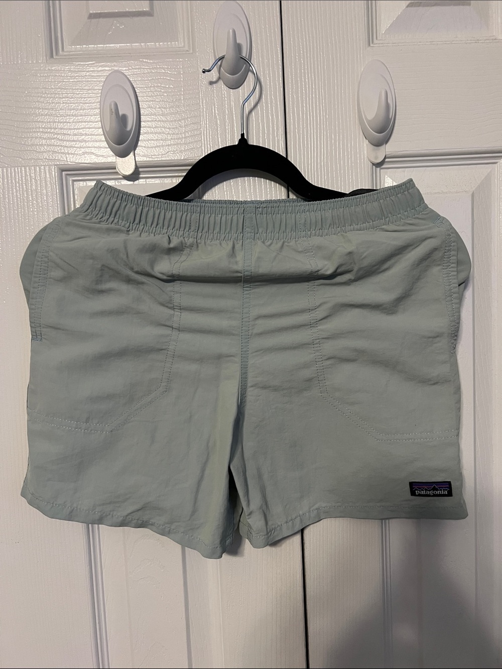 EUC Youth Patagonia 5-Inch Baggies Shorts in Sage Green Size YL